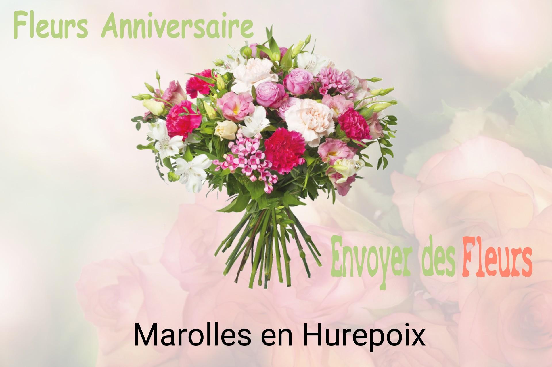 Bouquet de fleurs d’anniversaire livré à Marolles-en-Hurepoix